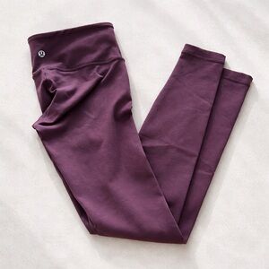 Lululemon Size 4 Plum Purple Leggings | 28.5” Inseam